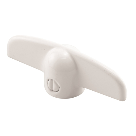 PRIME-LINE CASEMENT TEE HANDLE WHT H 3715-D